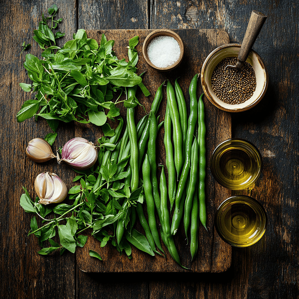 Gordon Ramsay Green Beans With Mustard Dressing