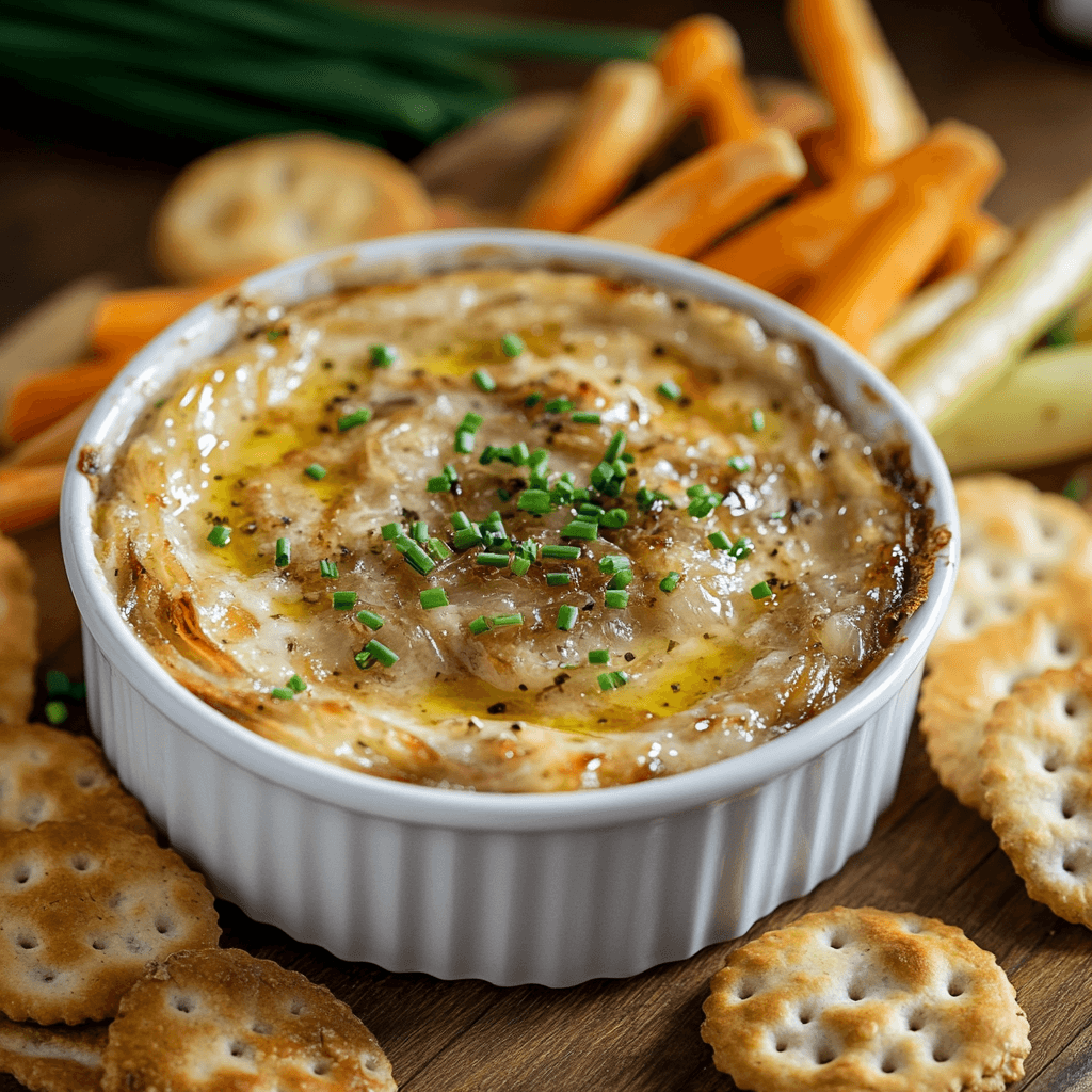 Gordon Ramsay Caramelized Onion Dip