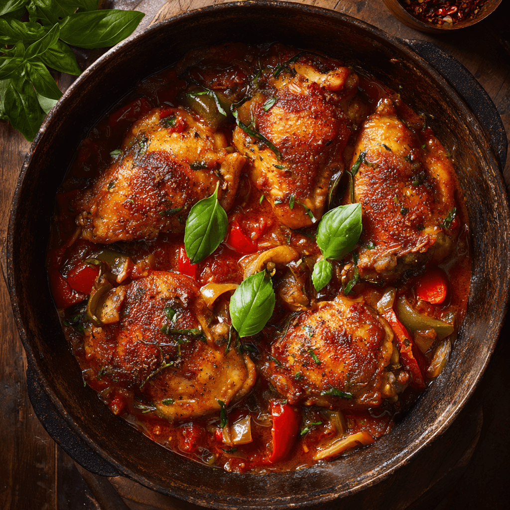 Gordon Ramsay Chicken Cacciatore