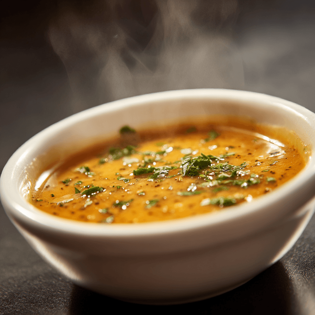 Close-up of finished Gordon Ramsay KFC Sauce in bowl ready to serve