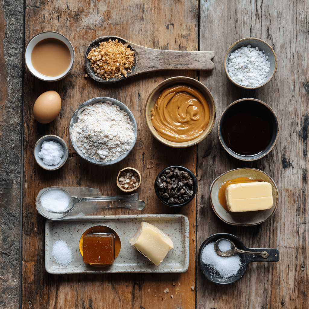 Fresh ingredients for making Gordon Ramsay caramel sauce