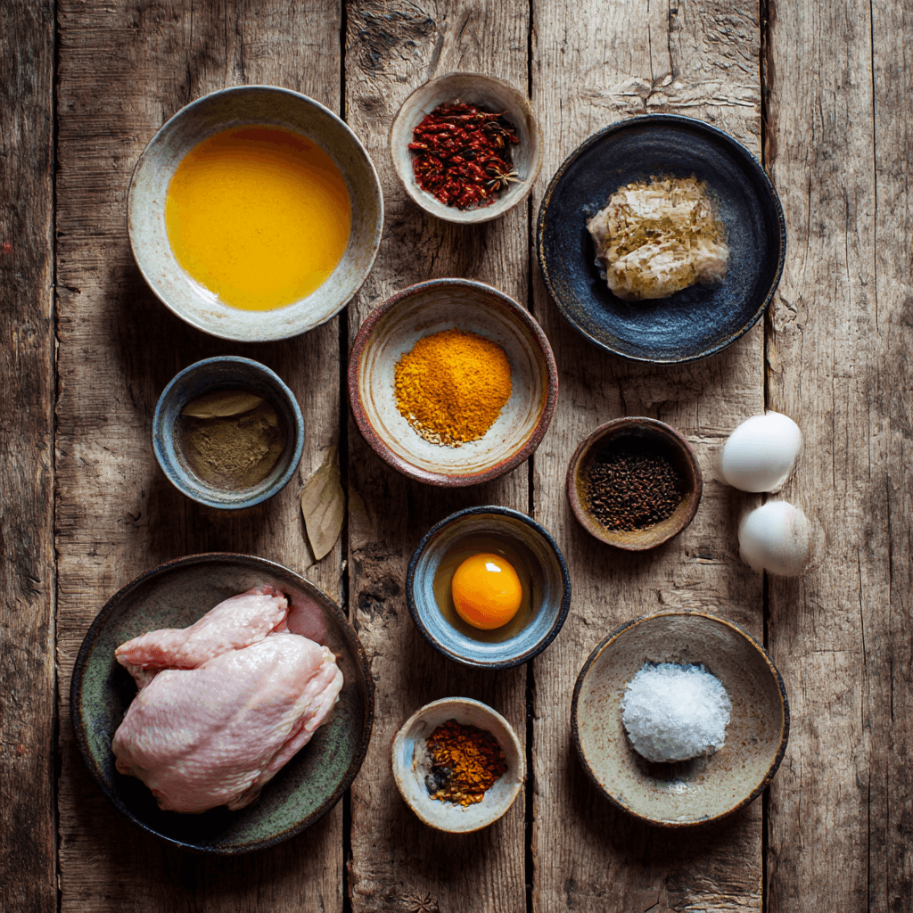 Fresh ingredients for making Gordon Ramsay Duck Orange Sauce